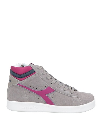 DIADORA 스니커즈 그레이 가죽, 방직 섬유