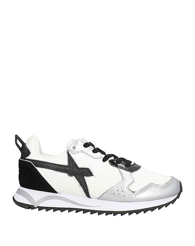 W6YZ Sneakers Ivoire Fibres textiles