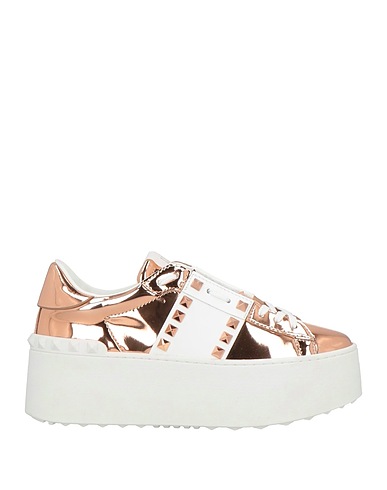 VALENTINO GARAVANI Sneakers 11. Kupfer Leder