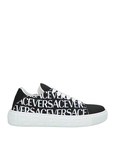 VERSACE YOUNG Sneakers Black Textile fibres