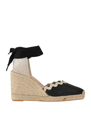MYCHALOM Espadrilles Black Textile fibers
