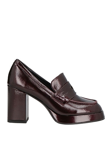 GAI MATTIOLO Loafers LOVE TO LOVE Burgundy Synthetisches Material