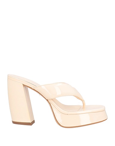 GIA / RHW Flip flops Cream Leather