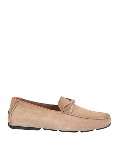 SANTONI Loafers Light brown Leather