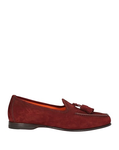 SANTONI Loafers GOODYEAR Chocolate brown Leather