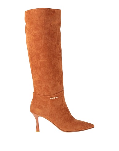 GAI MATTIOLO Boots LOVE TO LOVE Tan Textile fibres