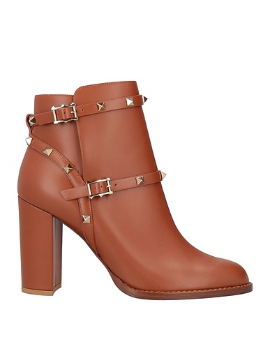 VALENTINO GARAVANI Ankle boot Brown Leather