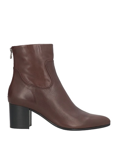 GO-UP Ankle boot Chocolate brown Leather