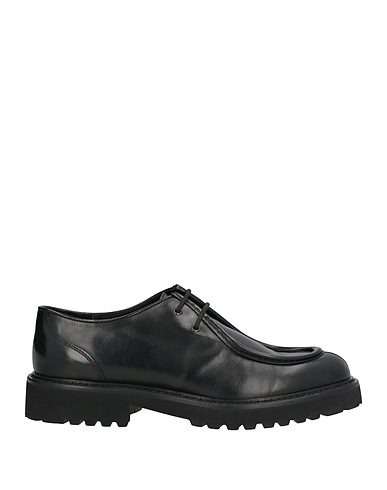 DOUCAL'S Laced shoes Black Leather
