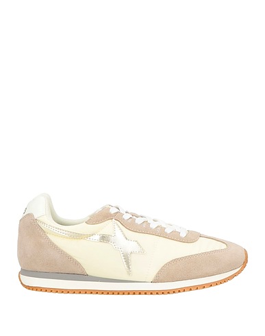 W6YZ Sneakers Beige Pelle, Fibre tessili