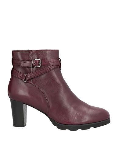CINZIA SOFT Ankle boot Plum Leather