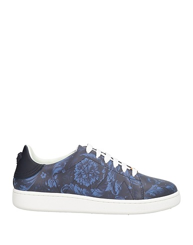 VERSACE Sneakers Midnight blue Calfskin
