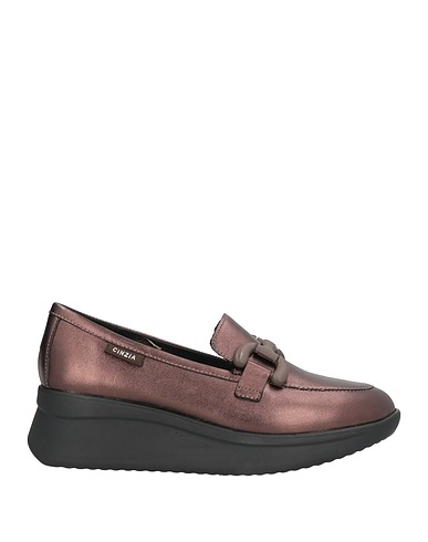 CINZIA SOFT Loafers Bronze Leather
