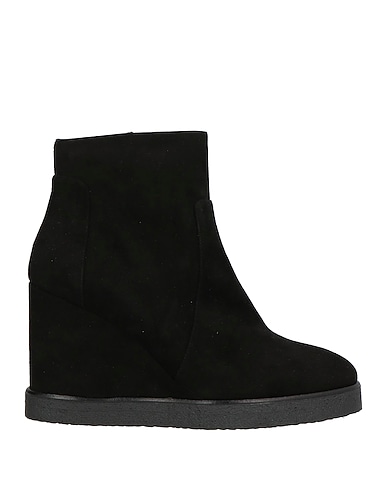 L'AMOUR by ALBANO Ankle boot Black Leather