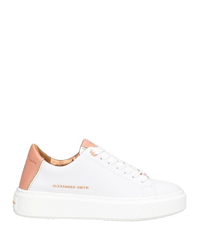 ALEXANDER SMITH Sneakers White Leather