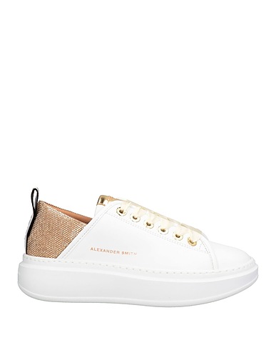 ALEXANDER SMITH Sneakers White Leather