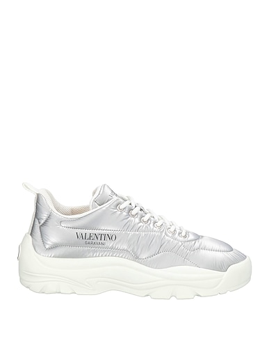 VALENTINO GARAVANI Sneakers Silver Textile fibers