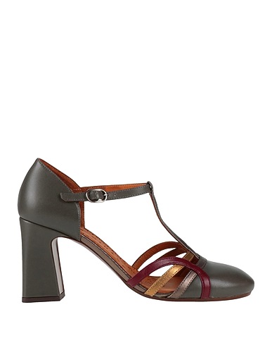 CHIE MIHARA Pump Grey Leather