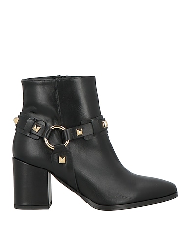 ALBANO Ankle boot Black Calfskin