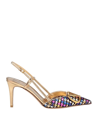 VALENTINO GARAVANI Pump Platinum Leather