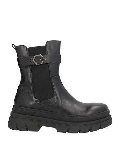 NERO GIARDINI Ankle boot Black Leather