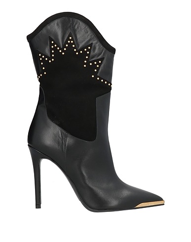 ALBANO Stiefelette Schwarz Kalbsleder