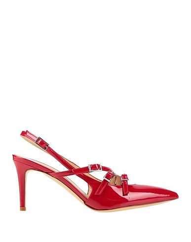 WALTER VIOLET Pump Red Leather