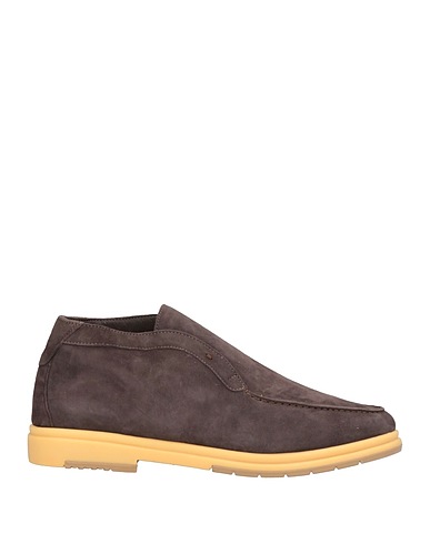 ANDREA VENTURA FIRENZE Ankle boot Dark brown Leather