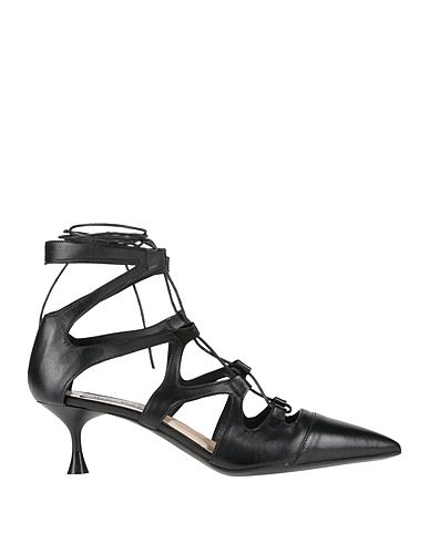 WALTER VIOLET Court Black Leather