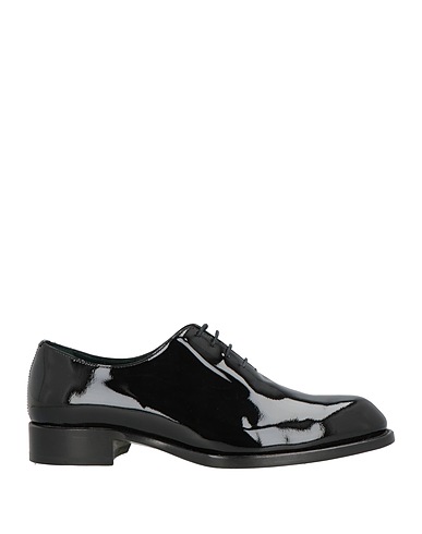BRIONI Laced shoes Black Leather