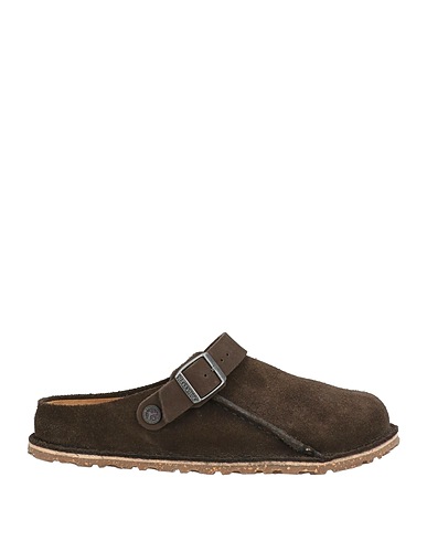BIRKENSTOCK Mules and clogs Dark brown Leather