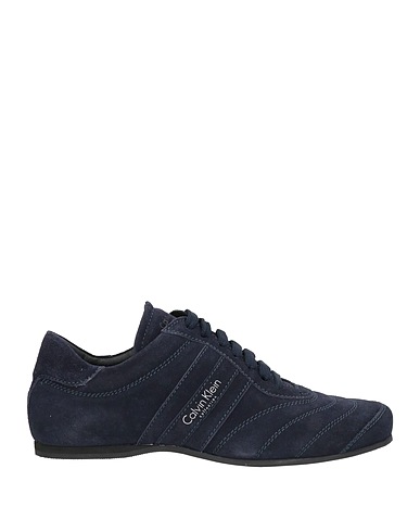 CALVIN KLEIN COLLECTION Sneakers Midnight blue Leather