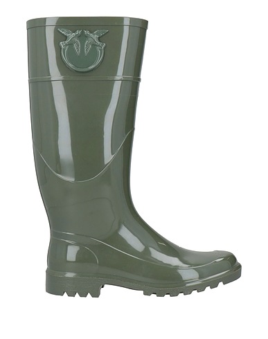 PINKO Boots Sage green Rubber
