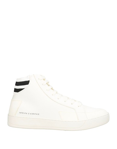 ARMANI EXCHANGE Sneakers Avorio 100% Poliestere, Poliuretano