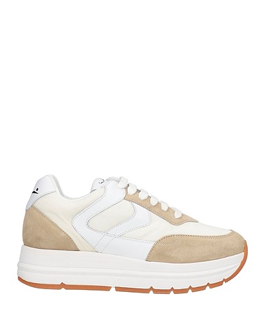 VOILE BLANCHE Sneakers Sand Leather, Textile fibers