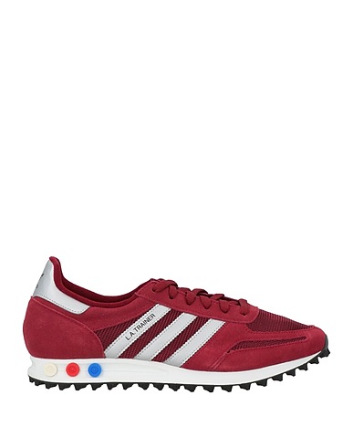 ADIDAS ORIGINALS Sneakers Bordeaux Leder, Gewebefasern