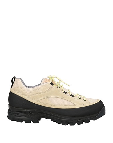 DIEMME Ankle boot Ivory Leather, Textile fibers