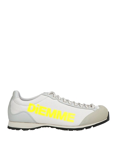 DIEMME Sneakers Light grey Textile fibres, Leather
