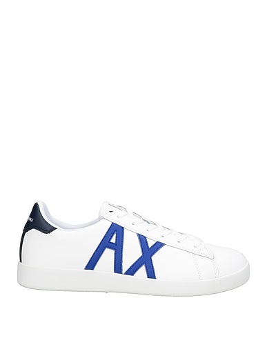 ARMANI EXCHANGE Sneakers White 100% Cow leather, Textile fibers
