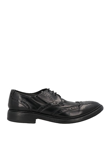 PREVENTI Laced shoes Black Leather