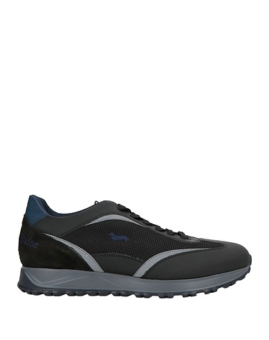 HARMONT & BLAINE Sneakers Black Leather, Textile fibers