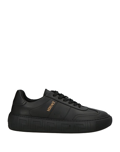 VERSACE Sneakers Black Calfskin