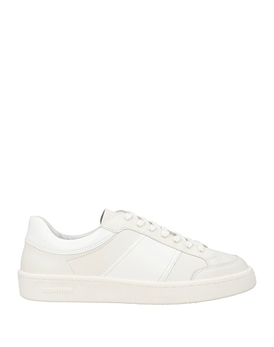 SANDRO Sneakers White Leather