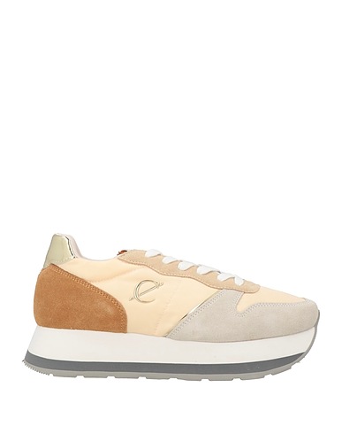 CAFèNOIR Sneakers JEANS Sand Leather, Textile fibres