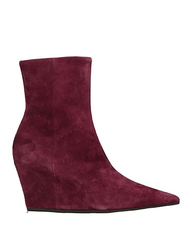 VIC MATIĒ Ankle boot Plum Leather