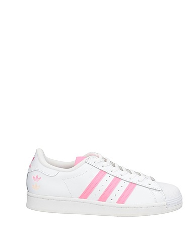 ADIDAS ORIGINALS Sneakers White Leather, Synthetisches Material