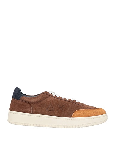 SUN 68 Sneakers Dark brown Leather