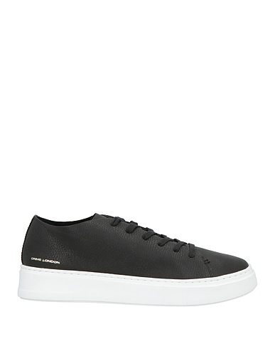 CRIME London Sneakers Black Leather