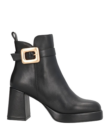 CAFèNOIR Ankle boot Black Leather