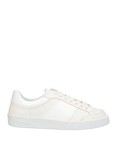 SANDRO Sneakers White Leather